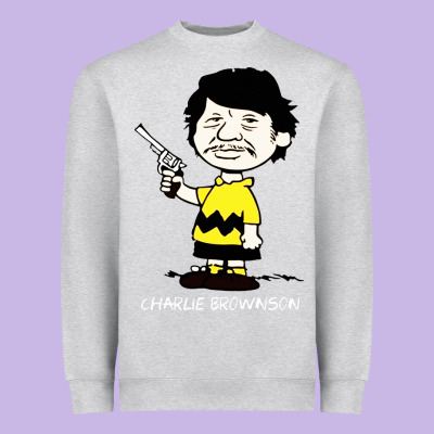 Charlie Brownson Heavyweight Sweatshirt Designed By Artmosaic