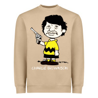 Mushroom charlie brownson Heavyweight Sweatshirt - ArtMosaic