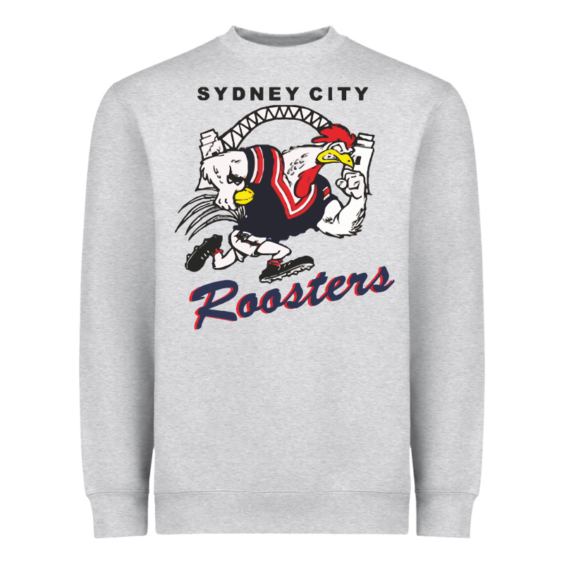 Roosters-sydney City Classic Heavyweight Sweatshirt by ArtMosaic | Teevron