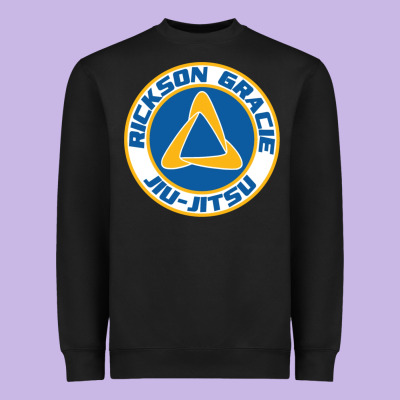 Rickson Gracie Jiu Jitsu Heavyweight Sweatshirt Designed By Artmosaic
