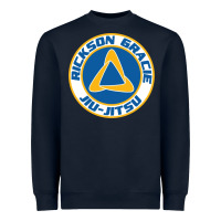 Navy rickson gracie jiu jitsu Heavyweight Sweatshirt - ArtMosaic