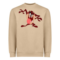 Mushroom tasmanian devil cartoon character Heavyweight Sweatshirt - ArtMosaic