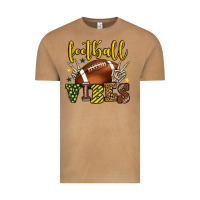 Vintage Camel Football vibes yellow and green team color Vintage Tee - HowdyJamesFarm
