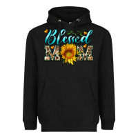 Black blessed mom with sunflower Heavyweight Hoodie - Artiststas