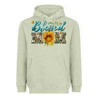 Matcha blessed mom with sunflower Heavyweight Hoodie - Artiststas