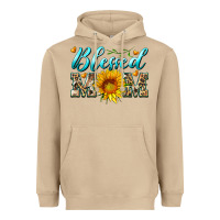 Mushroom blessed mom with sunflower Heavyweight Hoodie - Artiststas
