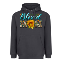 Smoke blessed mom with sunflower Heavyweight Hoodie - Artiststas