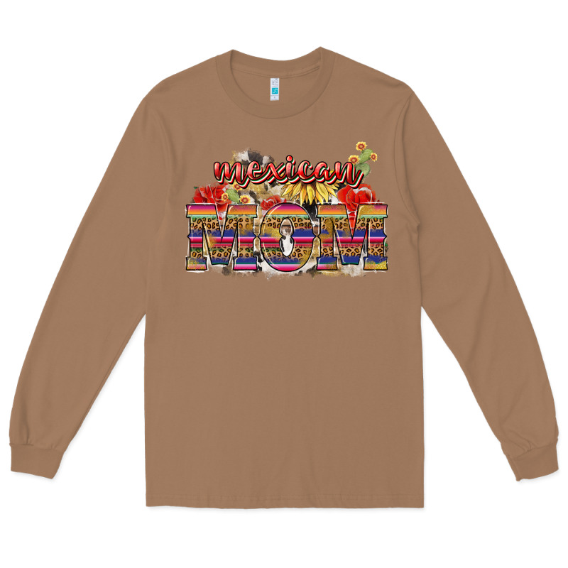 Mexican Mom Mother's Day Long Sleeve Tee by HowdyJamesFarm | Teevron