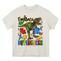 Cream embrace differences Heavy Core Tee - Artiststas