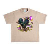 French Oak mardi gras chicken Urban Heavy Tee - CowGirlArtShop
