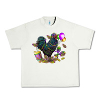 Pistachio mardi gras chicken Urban Heavy Tee - CowGirlArtShop