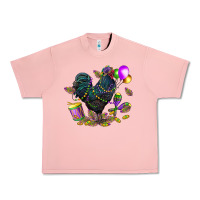 Salmon mardi gras chicken Urban Heavy Tee - CowGirlArtShop