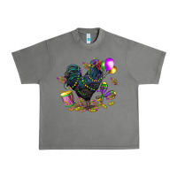 Tornado mardi gras chicken Urban Heavy Tee - CowGirlArtShop