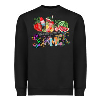 Black Sweet Sweet Summer Heavyweight Sweatshirt - CowhideDigitalArt