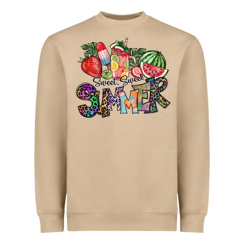 Sweet Sweet Summer Heavyweight Sweatshirt by CowhideDigitalArt | Teevron