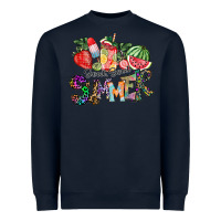 Navy Sweet Sweet Summer Heavyweight Sweatshirt - CowhideDigitalArt