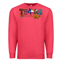 Cardinal texas with arrow and sunflowers Premium Sweatshirt - Artiststas