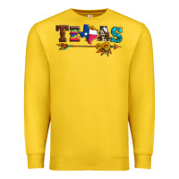 Lemon texas with arrow and sunflowers Premium Sweatshirt - Artiststas