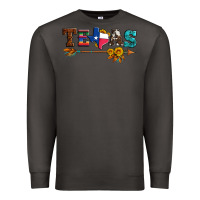 Smoke texas with arrow and sunflowers Premium Sweatshirt - Artiststas