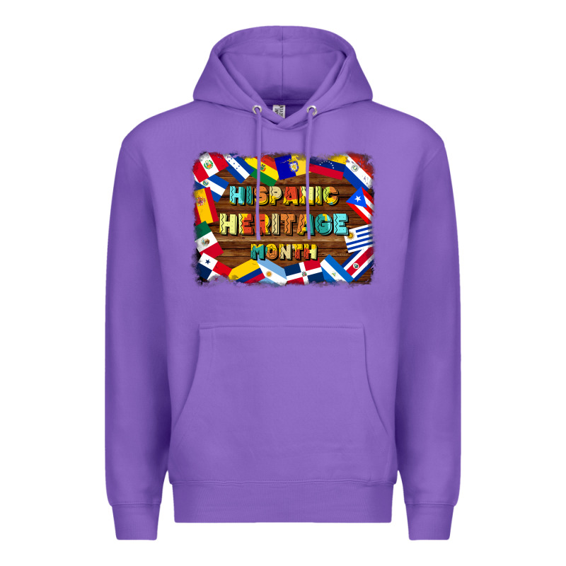 Hispanic Heritage Flags Premium Hoodie by BundleAndBundleShop | Teevron