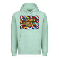 Seafoam hispanic heritage flags Premium Hoodie - BundleAndBundleShop