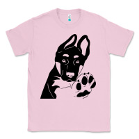 Bubblegum Pink German Shepherd German Shepherd Puppy Classic Tee - trangStudio