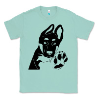 Seafoam German Shepherd German Shepherd Puppy Classic Tee - trangStudio
