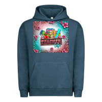 Pigment Midnight Navy teacher life Urban Hoodie - AdoDesignShop