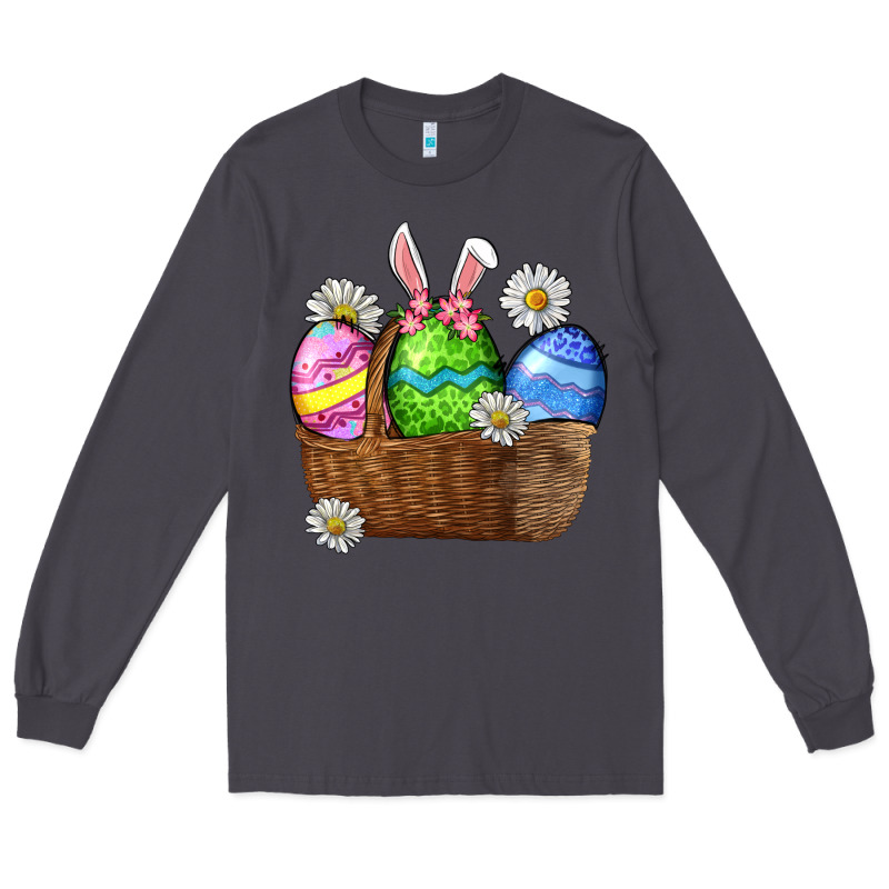 Easter Eggs  Easter Day Long Sleeve Tee by CowGirlArtShop | Teevron