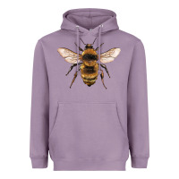 Lavender bee Heavyweight Hoodie - Artiststas