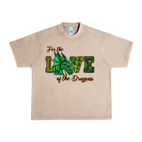 French Oak For The Love Of The Dragons Urban Heavy Tee - RanaPortraitStore