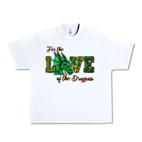 White For The Love Of The Dragons Urban Heavy Tee - RanaPortraitStore