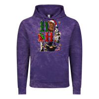 Cloud Purple ho ho ho heifer cow gnomies Vintage Hoodie - CowGirlArtShop
