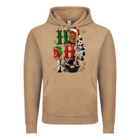 Vintage Coffee ho ho ho heifer cow gnomies Vintage Hoodie - CowGirlArtShop