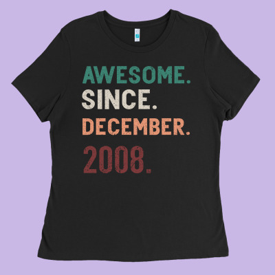 Awesome Since December 2008 Ladies Tee Designed By Bettercallsaul