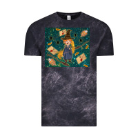 Cloud Black wizard boy with mouse Vintage Tee - TumblerDesignByShophia