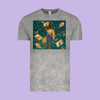 Wizard Boy With Mouse Vintage Tee Designed By Tumblerdesignbyshophia