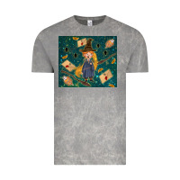 Cloud Rock wizard boy with mouse Vintage Tee - TumblerDesignByShophia