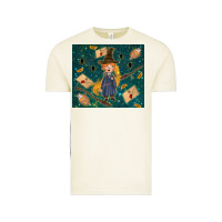 Vintage Arctic wizard boy with mouse Vintage Tee - TumblerDesignByShophia