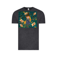 Vintage Black wizard boy with mouse Vintage Tee - TumblerDesignByShophia