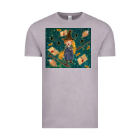 Vintage Zinc wizard boy with mouse Vintage Tee - TumblerDesignByShophia
