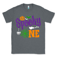 Charcoal Heather spooky one boy halloween 1st birthday matching family t shirt Classic Tee - trangStudio