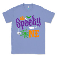 Colony Blue spooky one boy halloween 1st birthday matching family t shirt Classic Tee - trangStudio