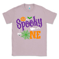 Lilac spooky one boy halloween 1st birthday matching family t shirt Classic Tee - trangStudio
