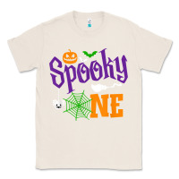 Natural spooky one boy halloween 1st birthday matching family t shirt Classic Tee - trangStudio