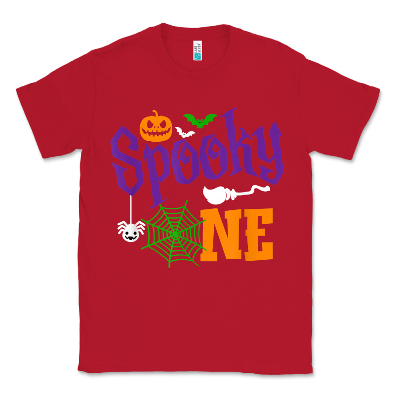 Spooky One Boy Halloween 1st Birthday Matching Family T Shirt Classic Tee by trangStudio | Teevron
