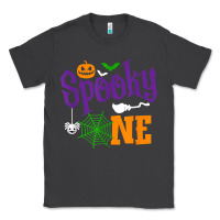 Smoke spooky one boy halloween 1st birthday matching family t shirt Classic Tee - trangStudio