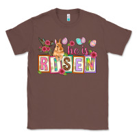 Chestnut He is risen Classic Tee - NancyCooperArtShop