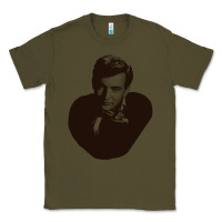 Army Green Bobby Darin Classic Tee - trangStudio