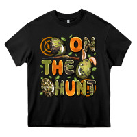 Black on the hunt easter Heavy Core Tee - Artiststas